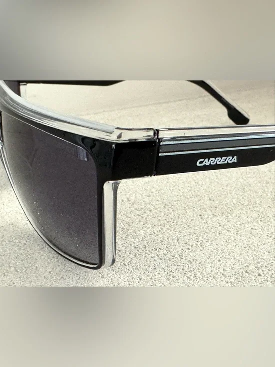 CARRERA NEW 22/N Shield Sunglasses Y2K 63-12-130 Full Inclusion Case Cloth Bag - Picture 5 of 10